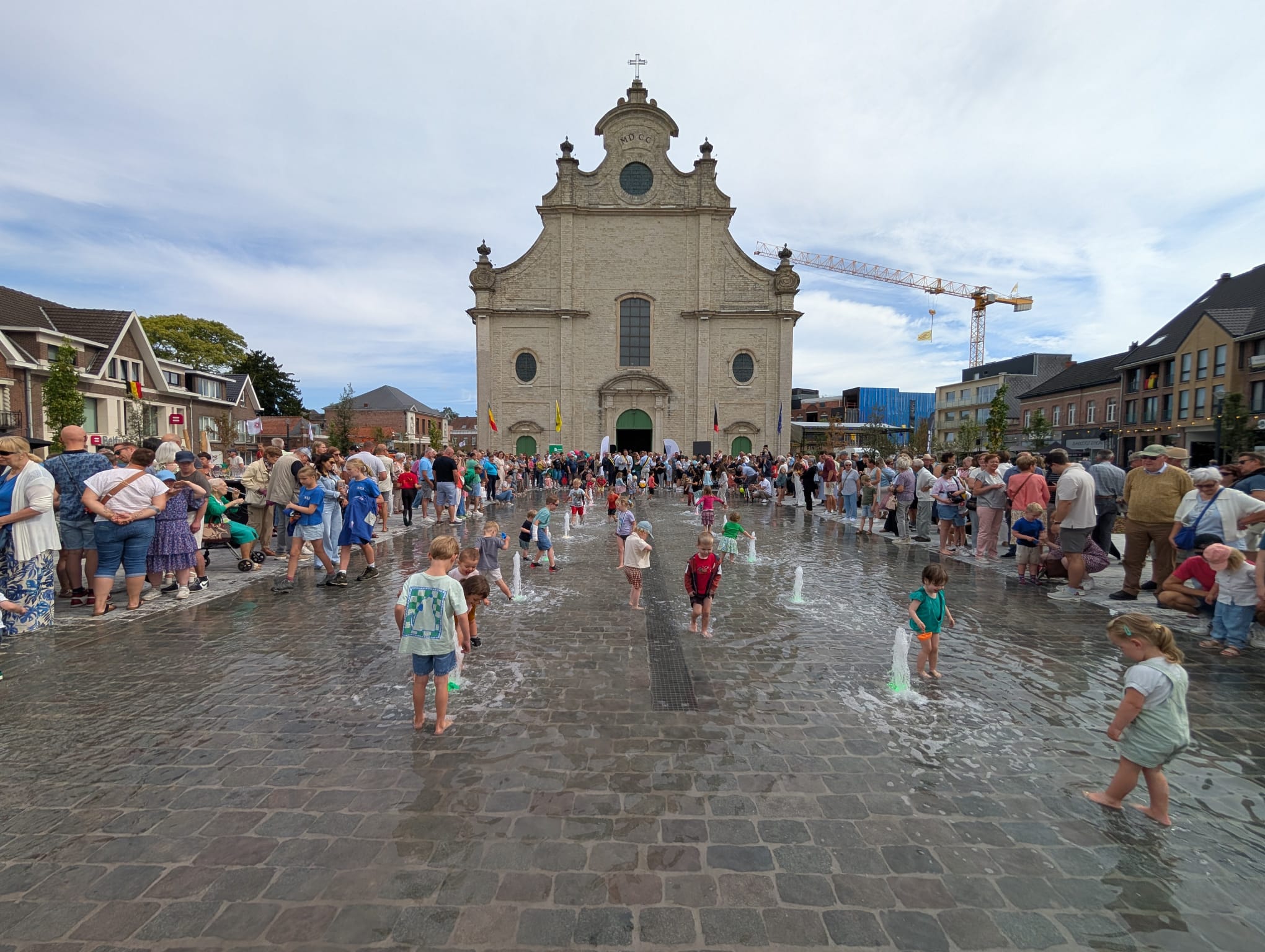 innovatieve waterpartijen markt Zele