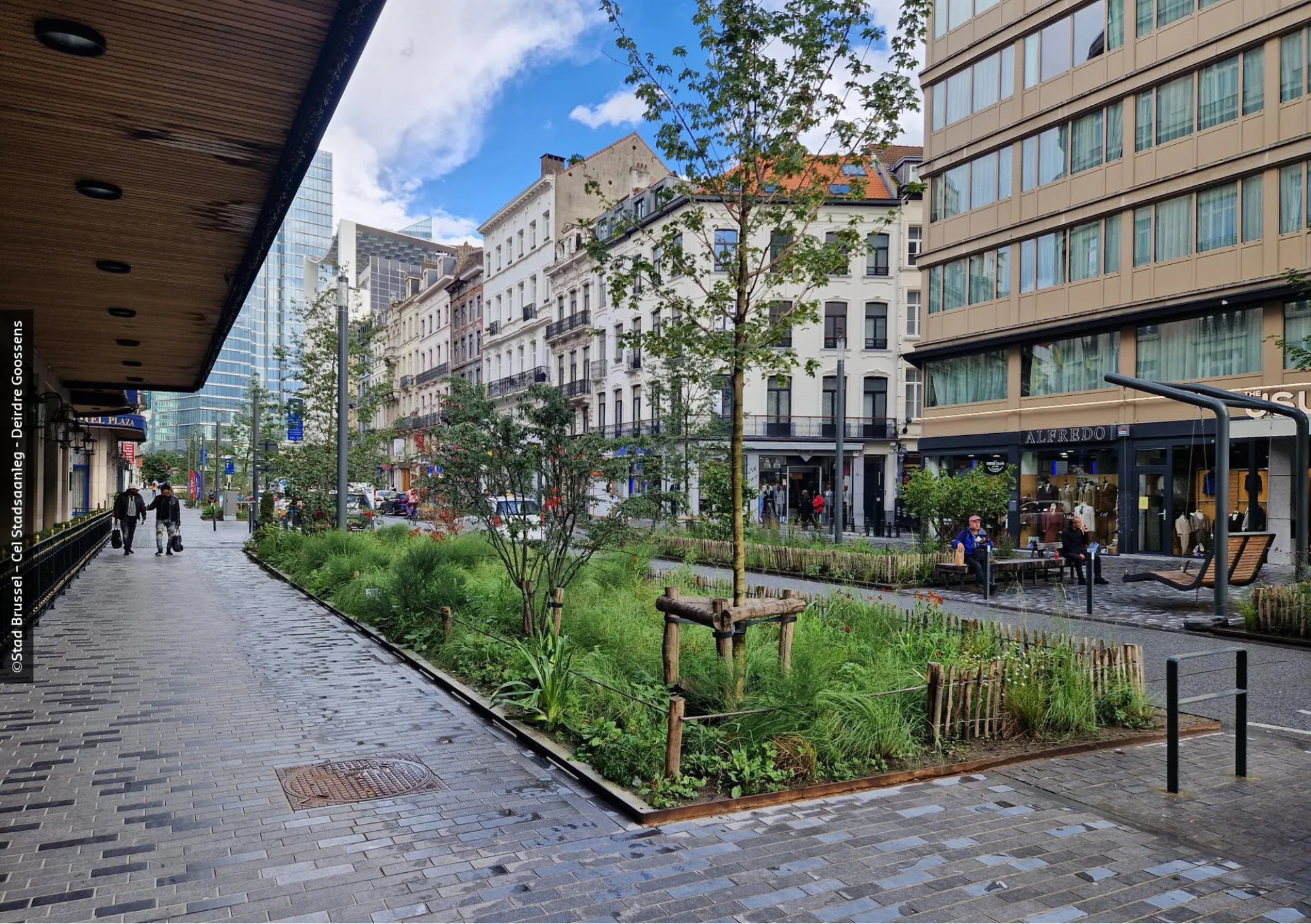 Project Adolphe Maxlaan - Irrigatiesysteem