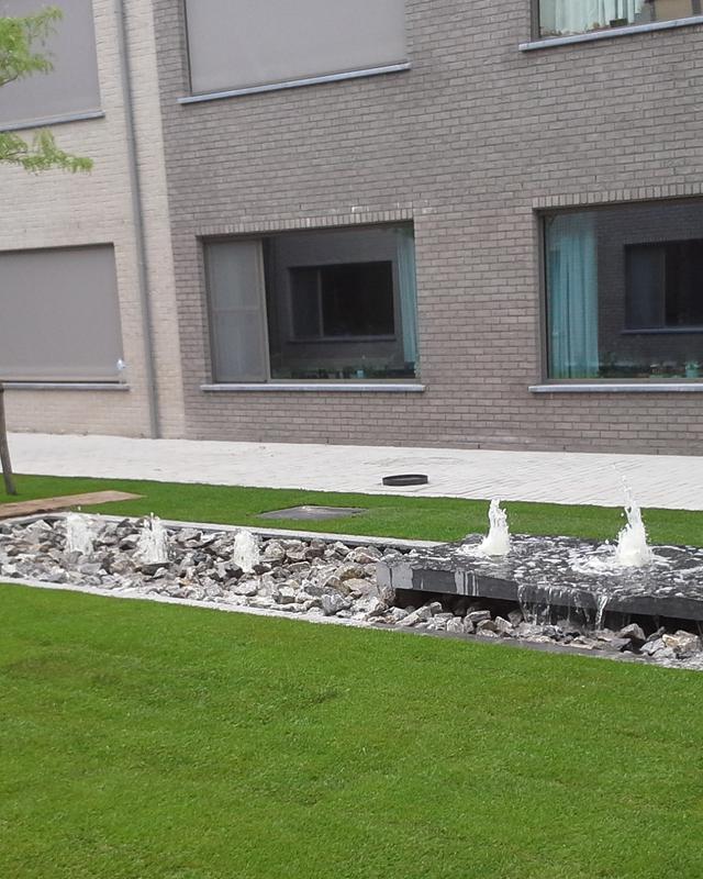 WZC St-Jozef Brugge waterpartij Aquafontal