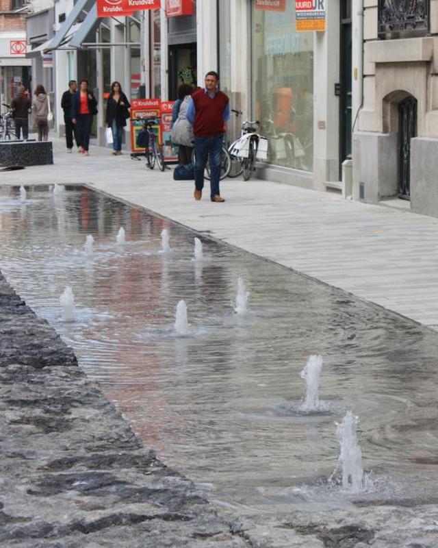 Stationsstraat Sint-Niklaas Aquafontal